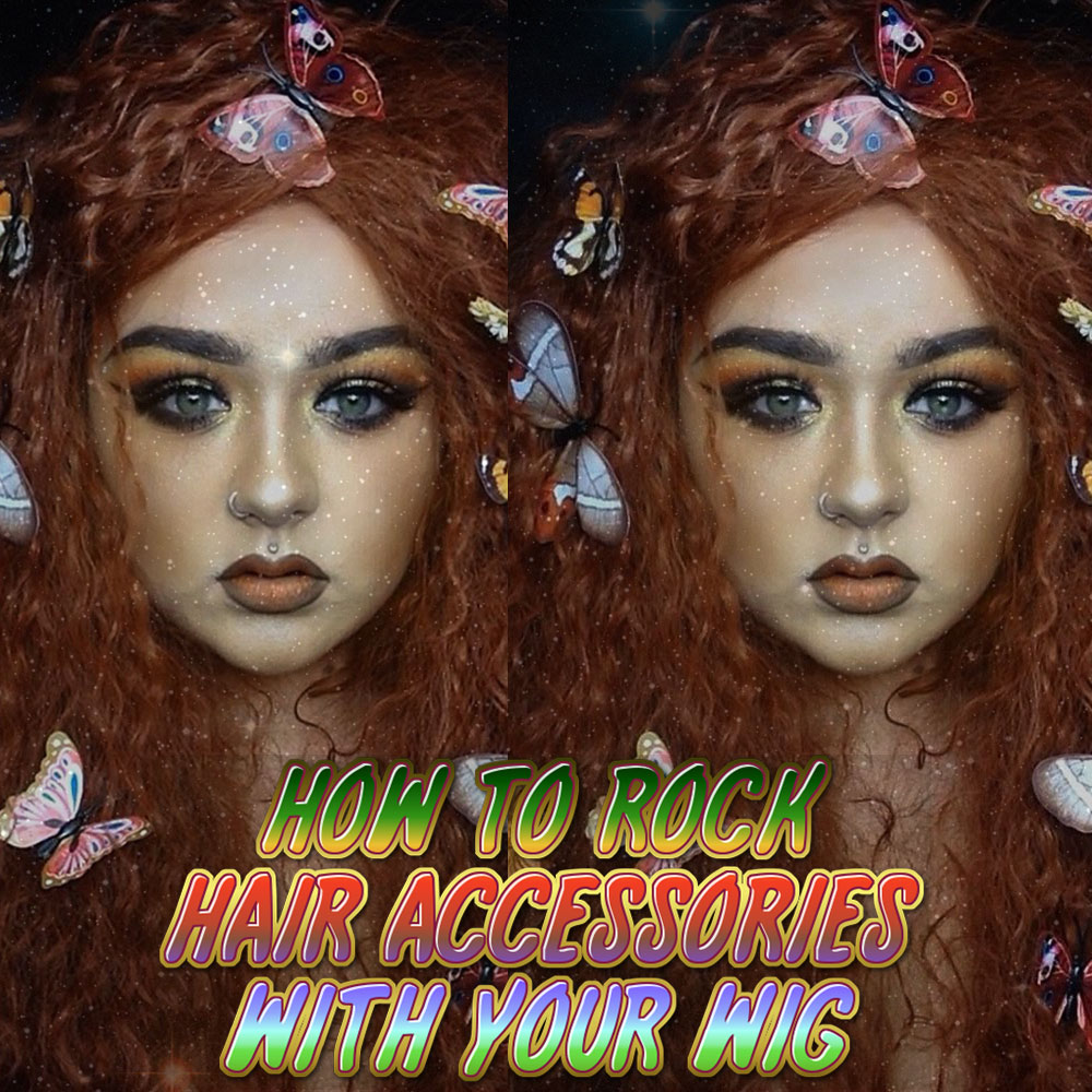 How To Style A Wig With Accessories