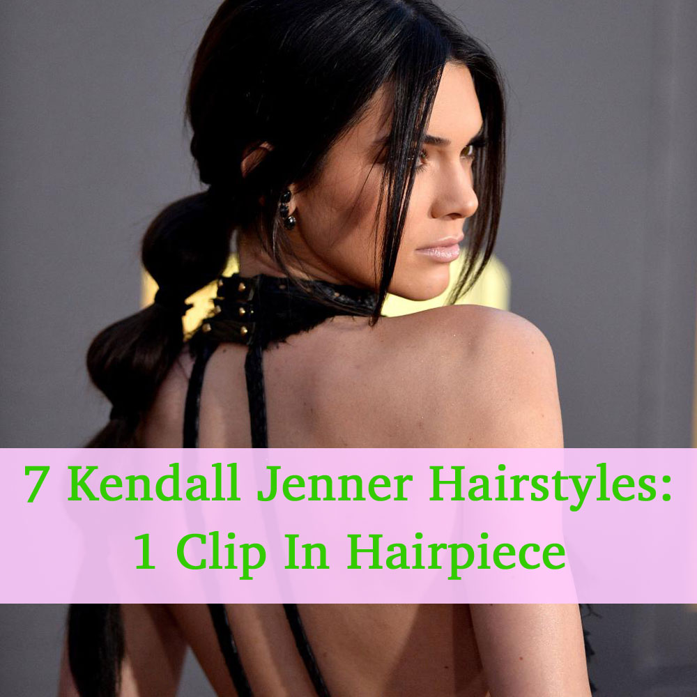 Kendall Jenner Ponytail Hairstyles