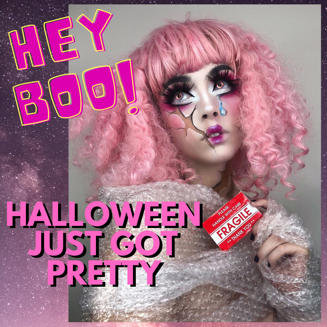 Pink Halloween Wigs