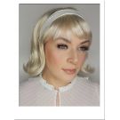 1950s Blonde Bob Wig