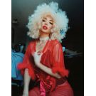 Blonde Kinky Curly Wig