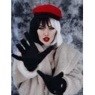 Bob Half Black Half White Wig