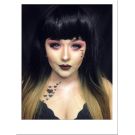 Straight Ombre Wig Black To Blonde