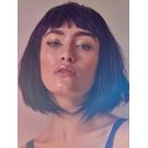 Black Bob Wig Chin Length With Bangs