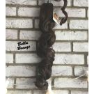 Clip In Ponytail Brown Curly