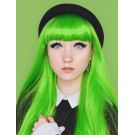 Long Green Wig