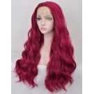 Magenta Red Lace Front Wig
