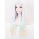 Pastel Ombre Lace Front Wig Long
