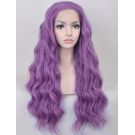Pastel Purple Wavy Lace Front Wig