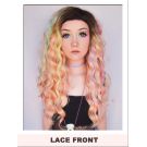 Pastel Rainbow Wig Lace Front