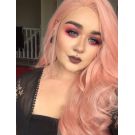 Peach Pink Wig Lace Front