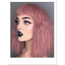 Pink Wig Wavy Bob