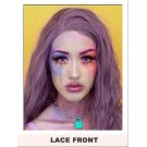 Purple Lace Front Wig Mauve