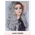 Silver Grey Lace Front Wig UK