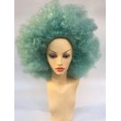 Afro Wig Green Curly