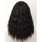 Black Wig Long Wavy Fluffy Crimped
