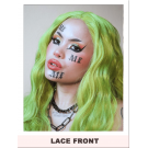 Lime Green Lace Front Wig