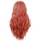 Orange Lace Front Wig Ombre