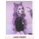 Purple Ombre Lace Front Wig