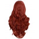 Red Lace Front Wig Auburn