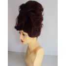 Sixties Beehive Wig Brown