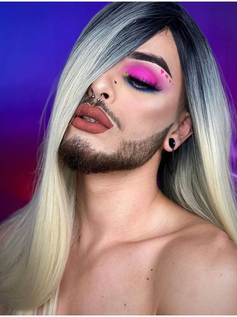 Dark Roots Blonde Hair Wig