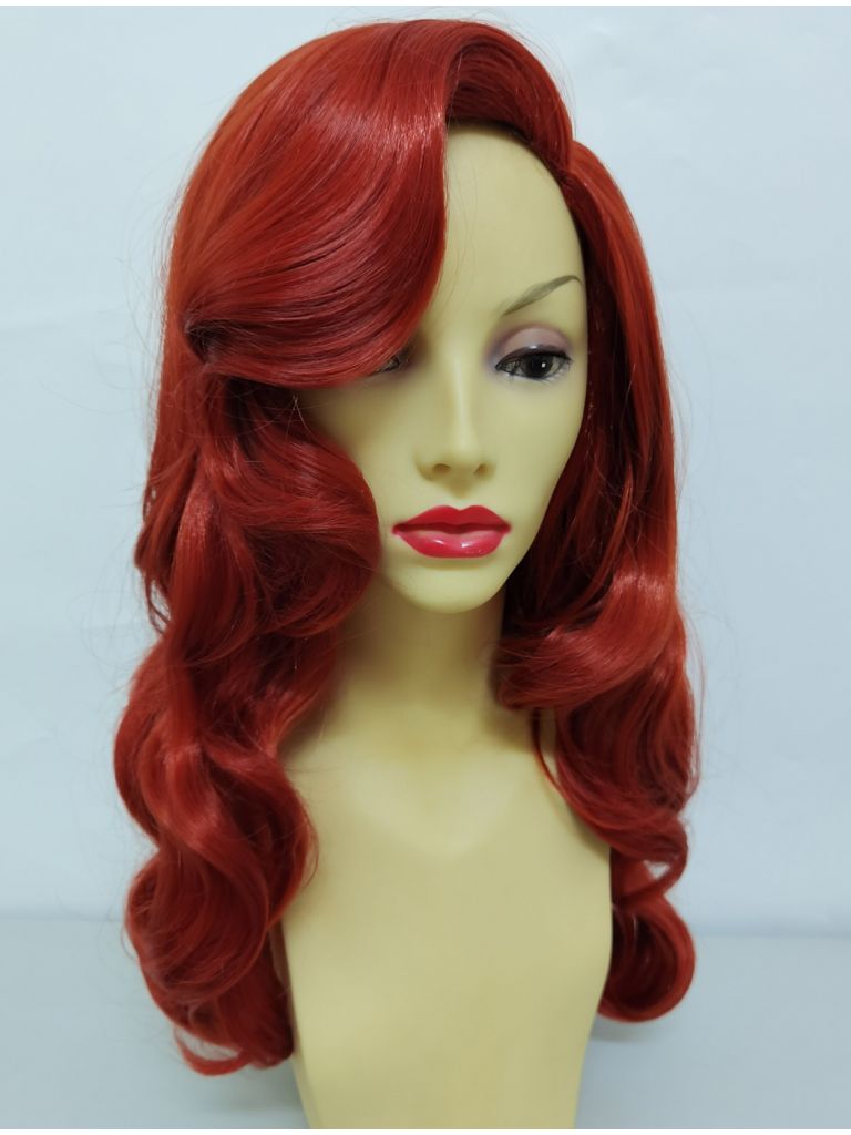 Jessica Rabbit Wig Long Red