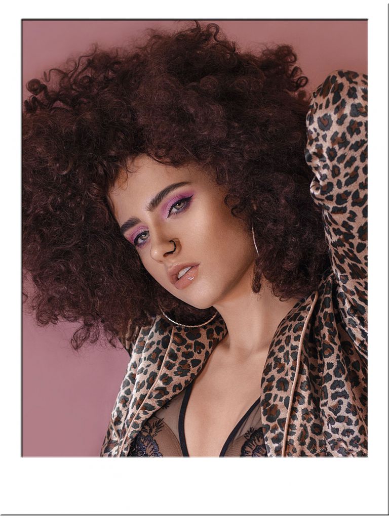 Large Brown Afro Wig