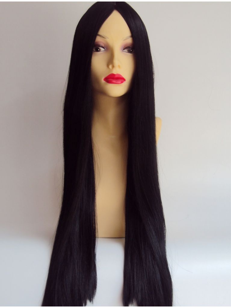 Morticia Addams Wig Cosplay