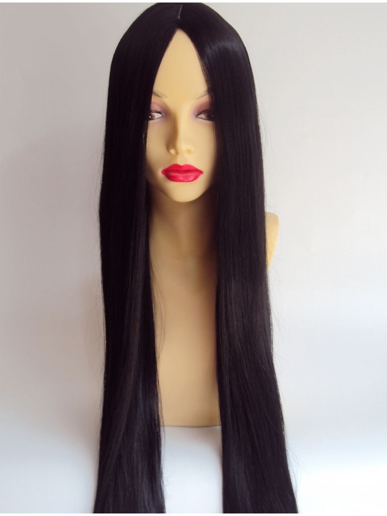 Morticia Wig Black