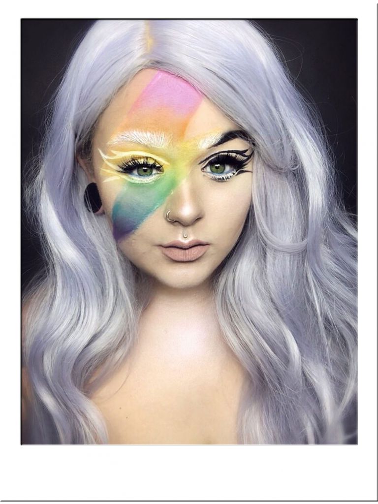 Silver Wig Long Wavy