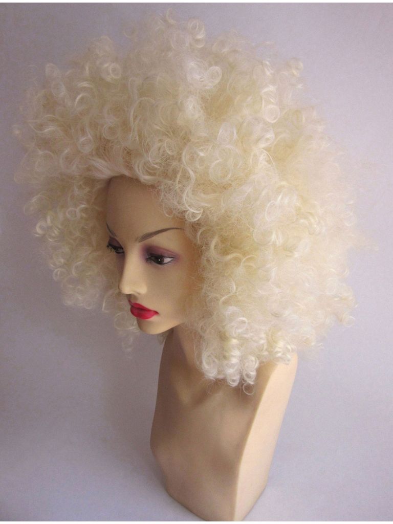 70s Wig Afro Blonde
