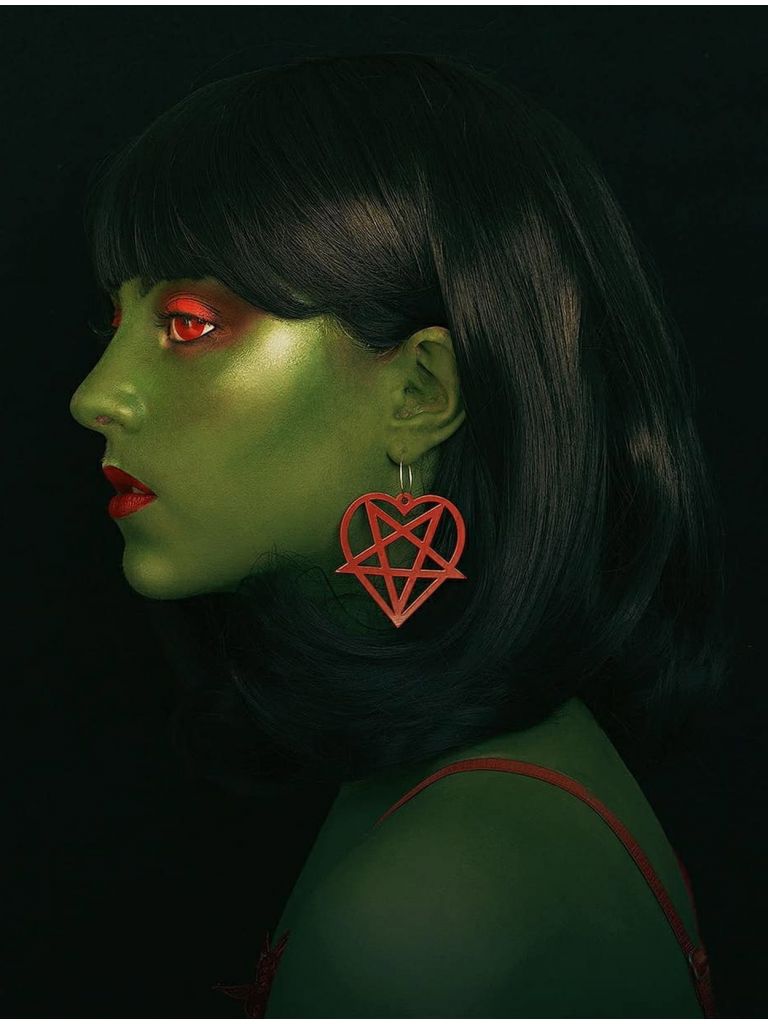 Black Long Bob Wig With Bangs