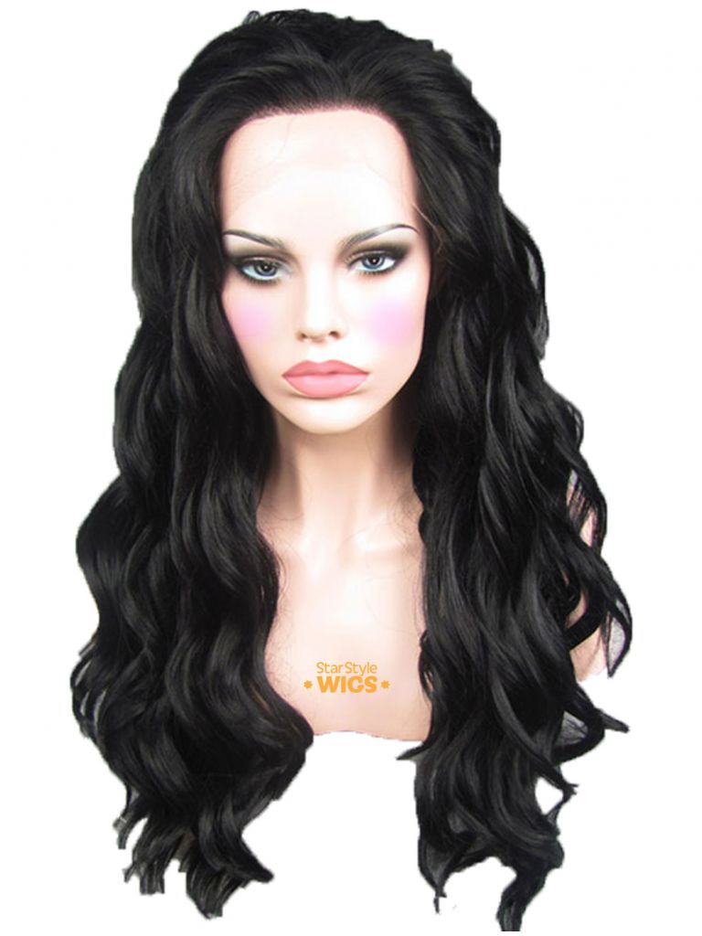 Black Wig Lace Front