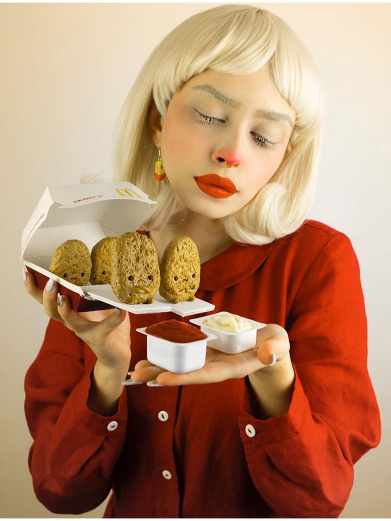 Blonde Bob Wig With Bangs