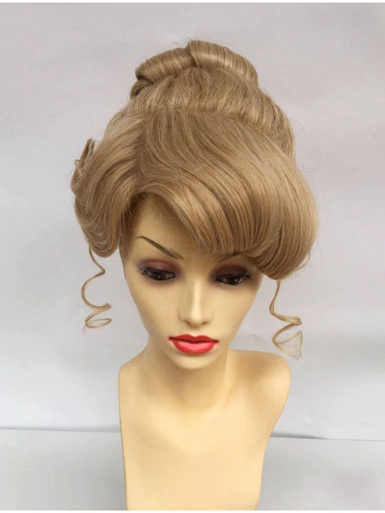 Cinderella Wig Bun Disney Adult