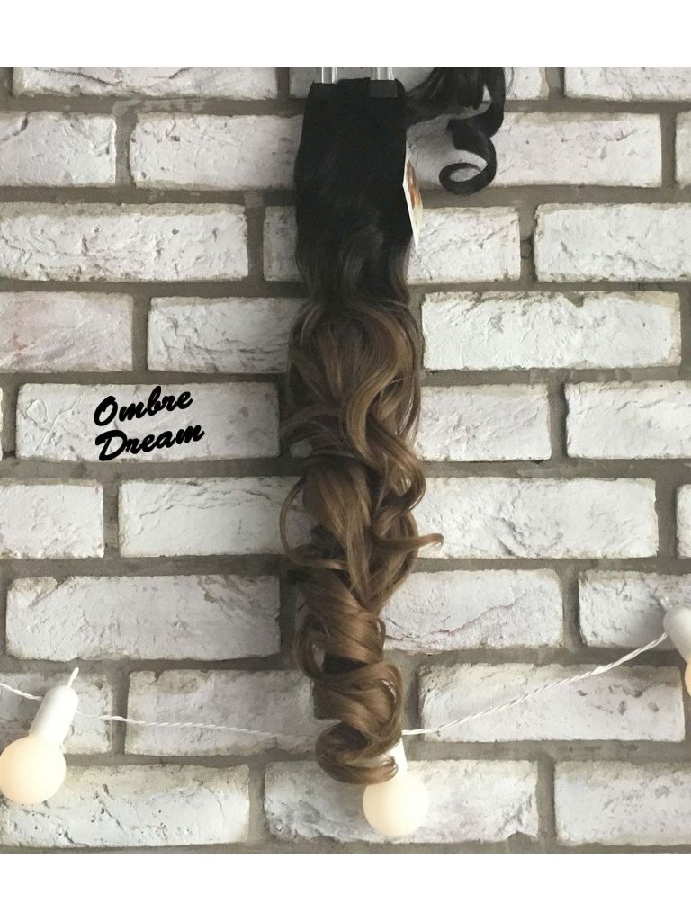 Clip In Ponytail Ombre Curly