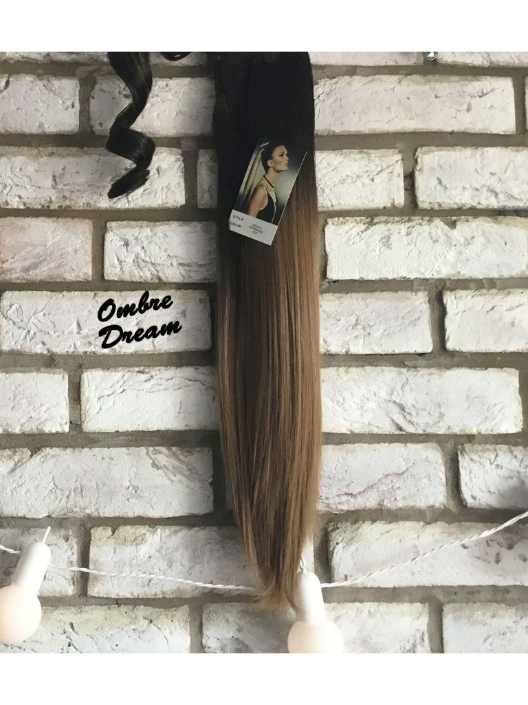 Clip In Ponytail Ombre Straight