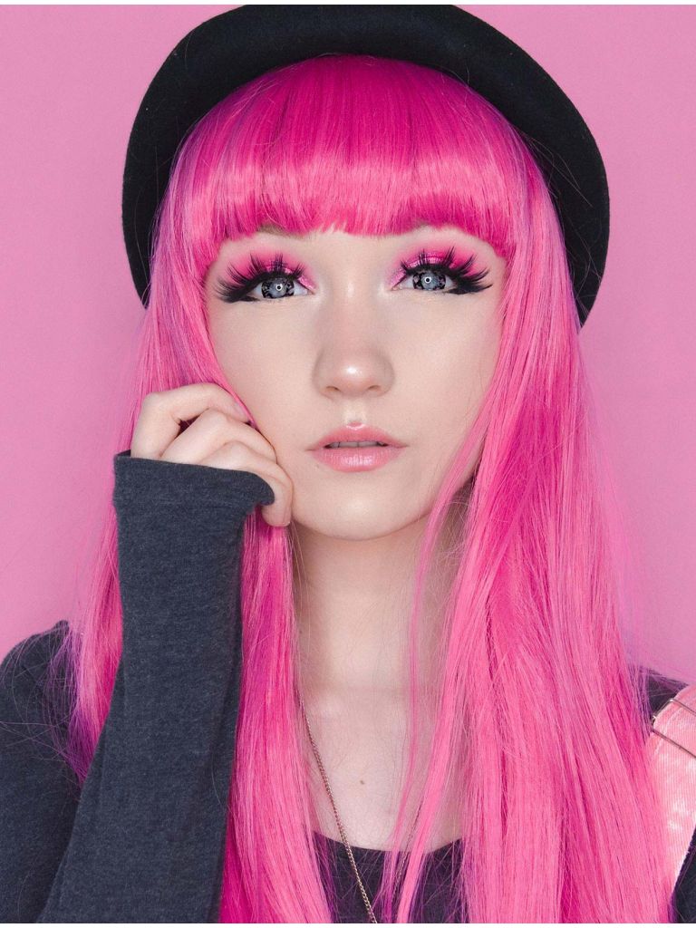 Emo Wig Pink