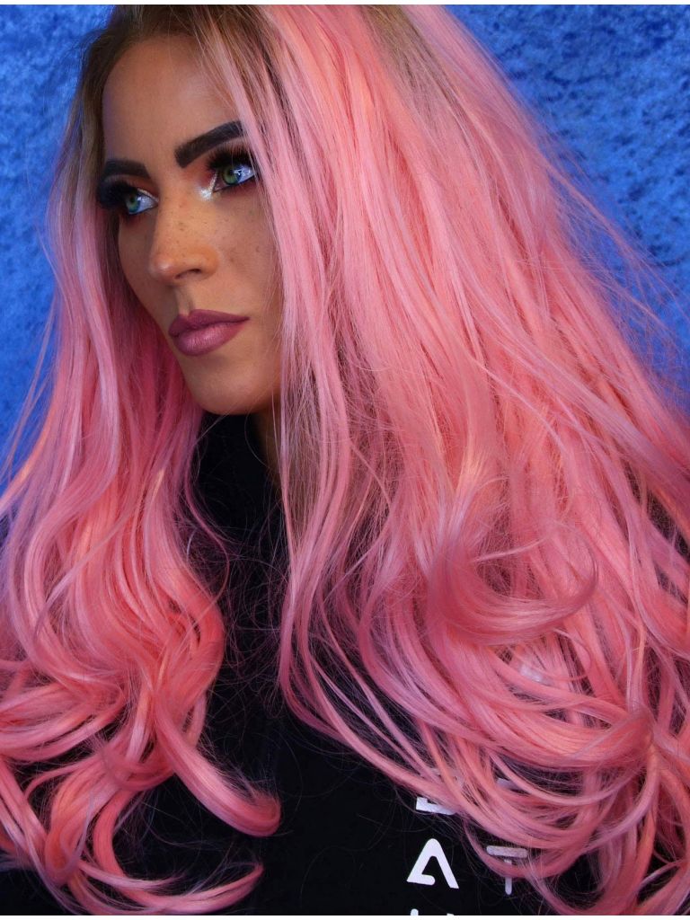 Pastel Pink Wig Synthetic