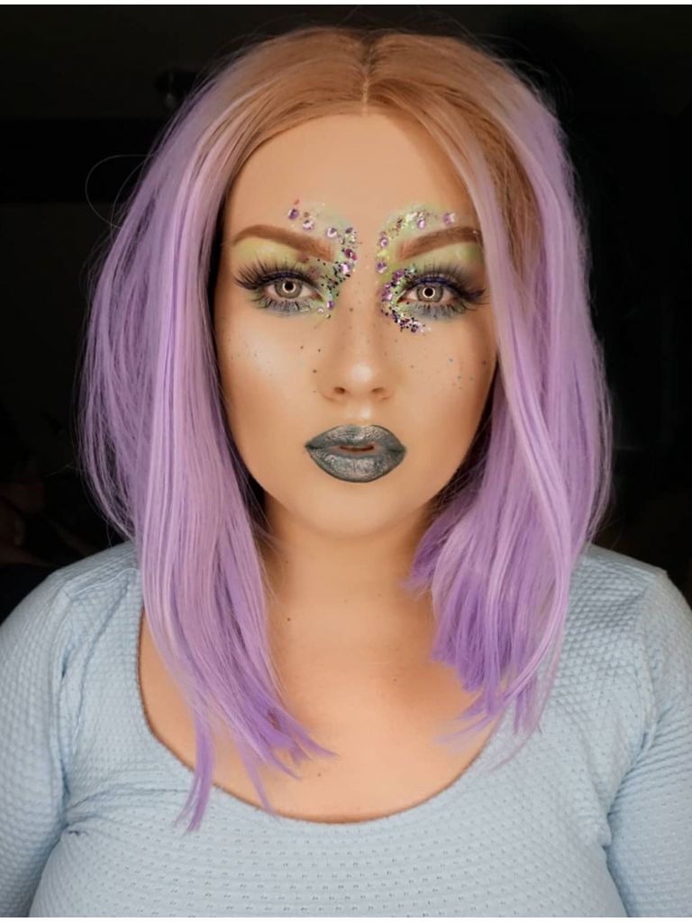 Pastel Purple Wig Lace Front