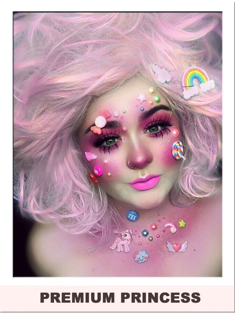 Pink Cotton Candy Hair Wig