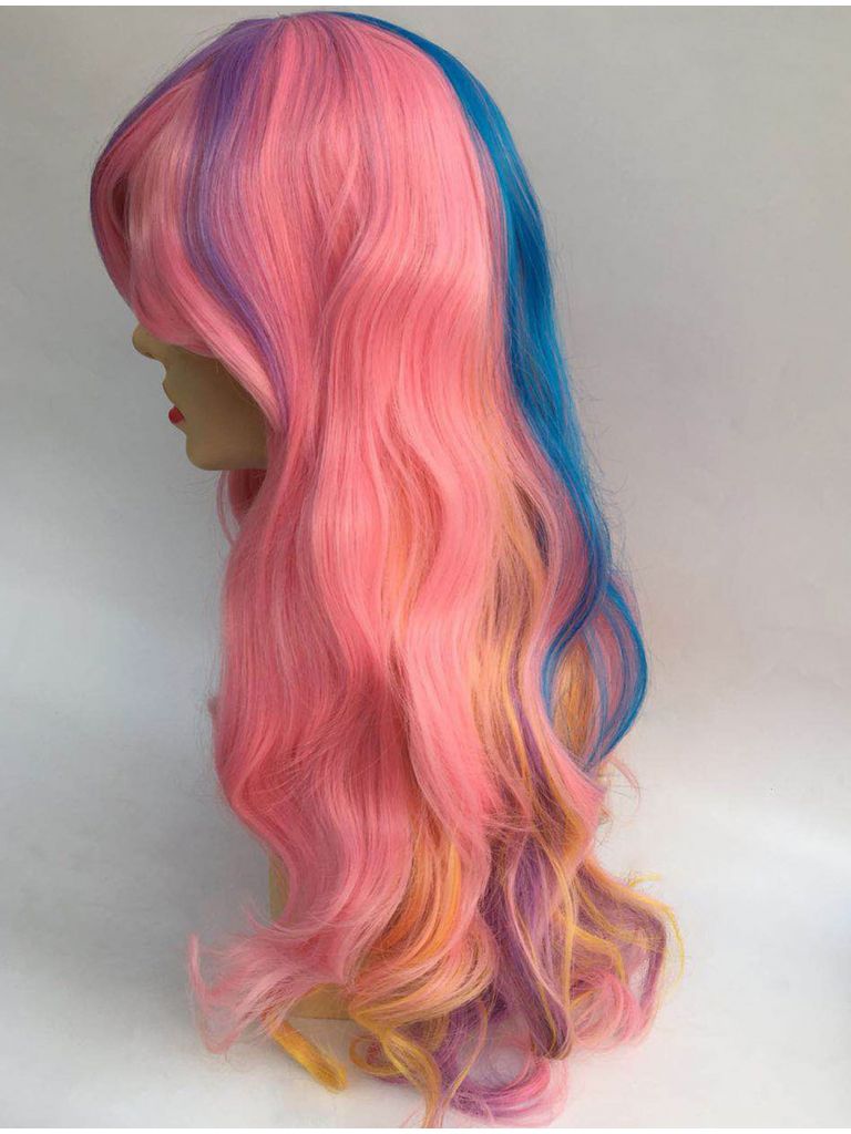 Rainbow Wig Unicorn Long