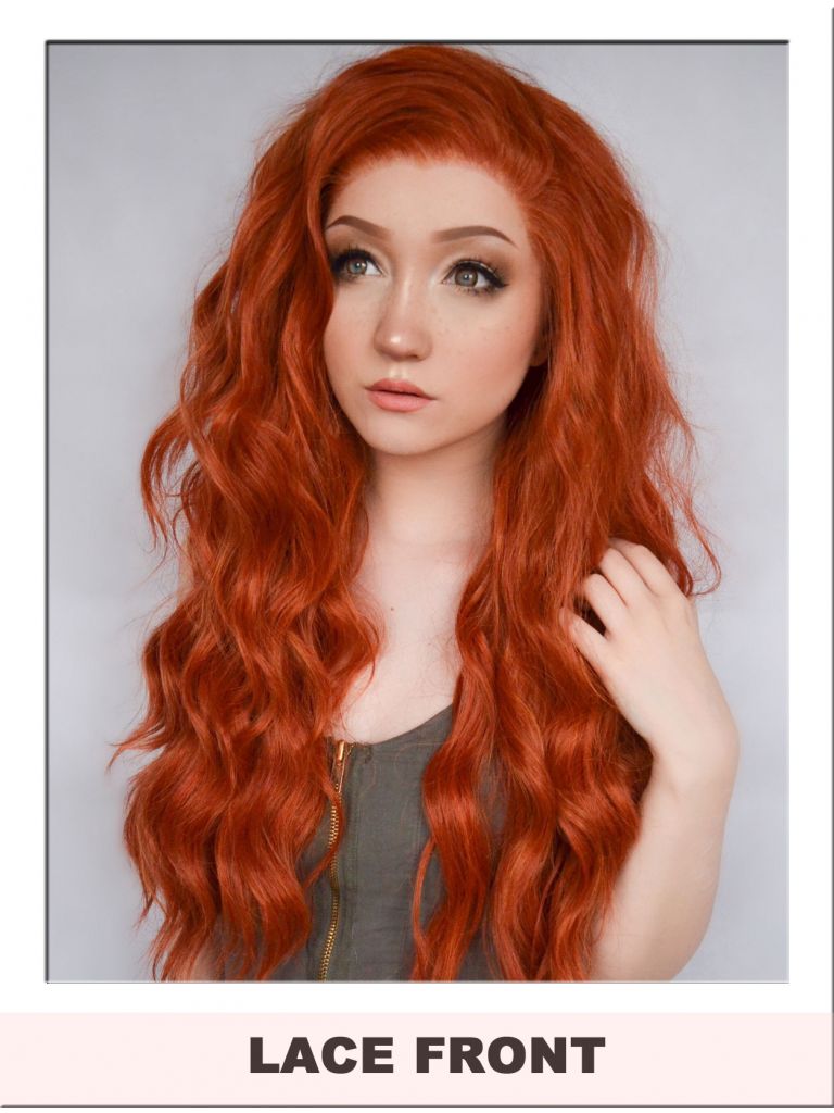 Ginger Orange Lace Front Wig