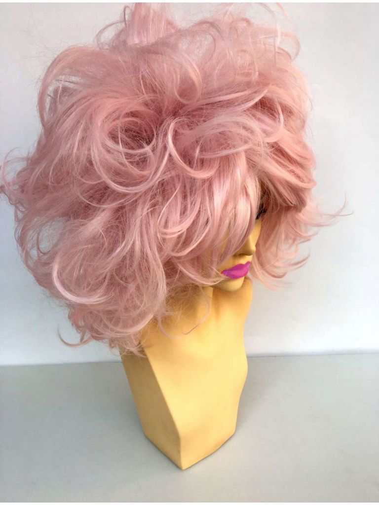 Rococo Wig Pink Big Hair