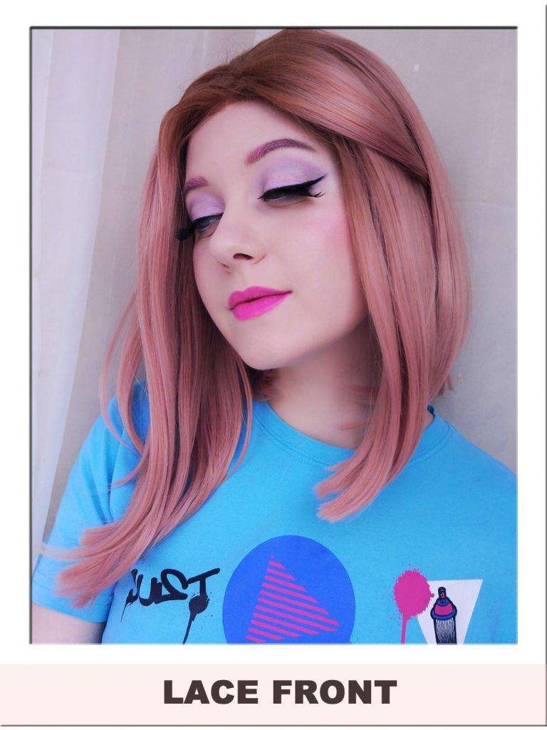 Rose Gold Lace Front Wig