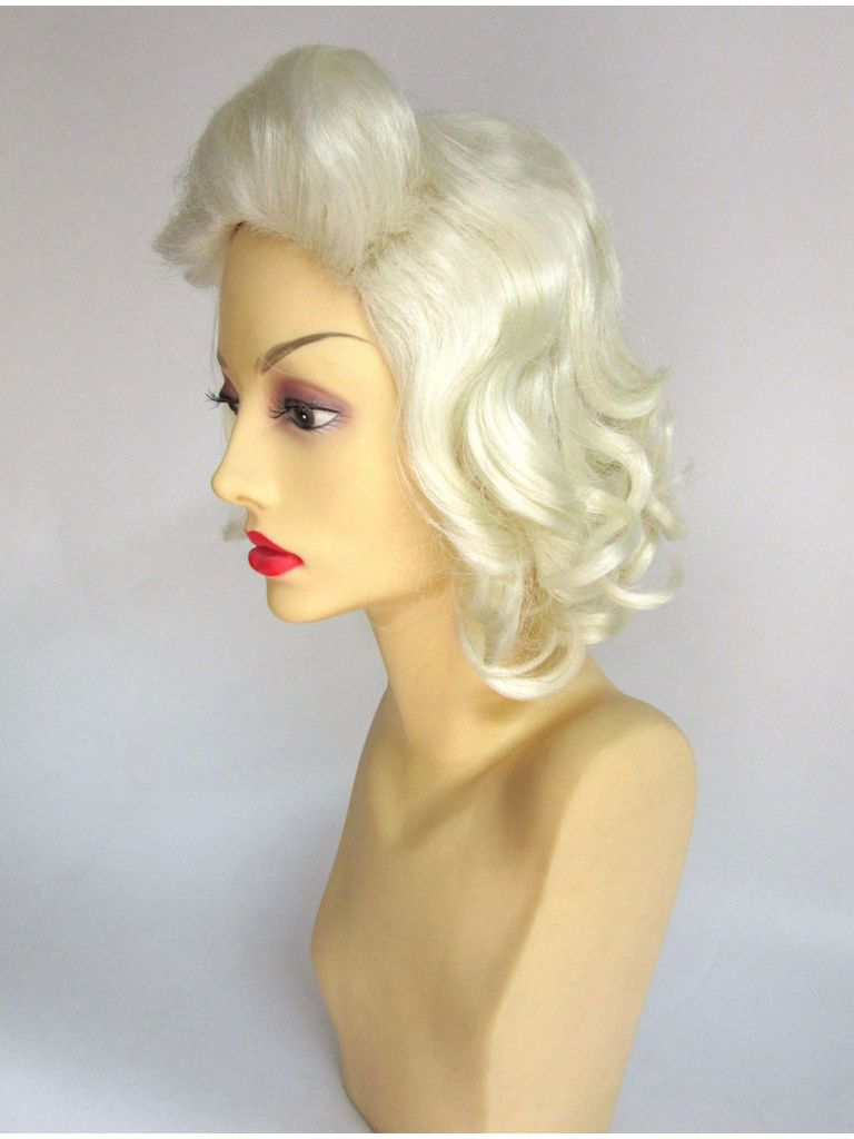 1950s Wig Blonde Short