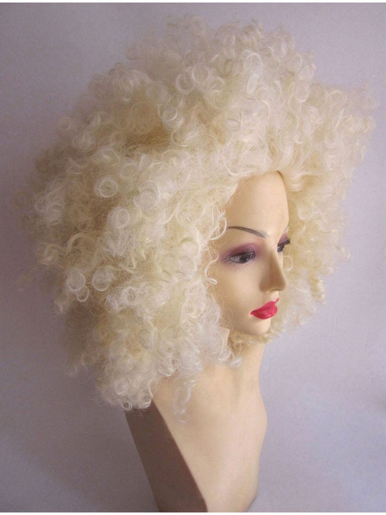70s Wig Blonde Afro