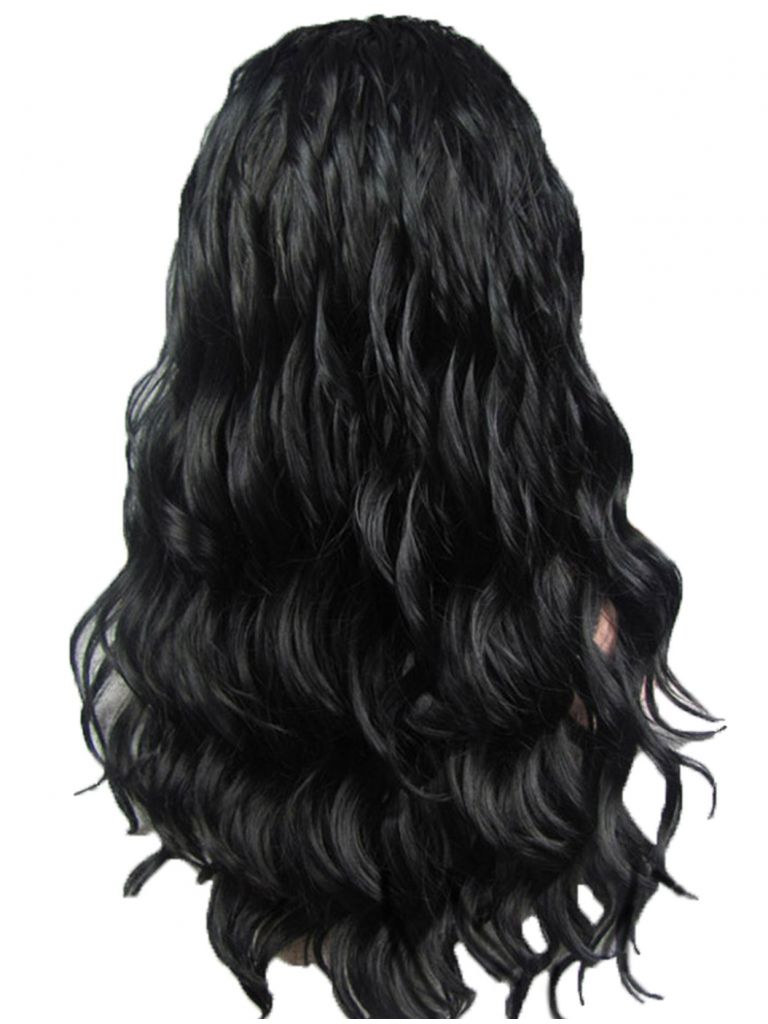 Black Lace Front Wig Wavy