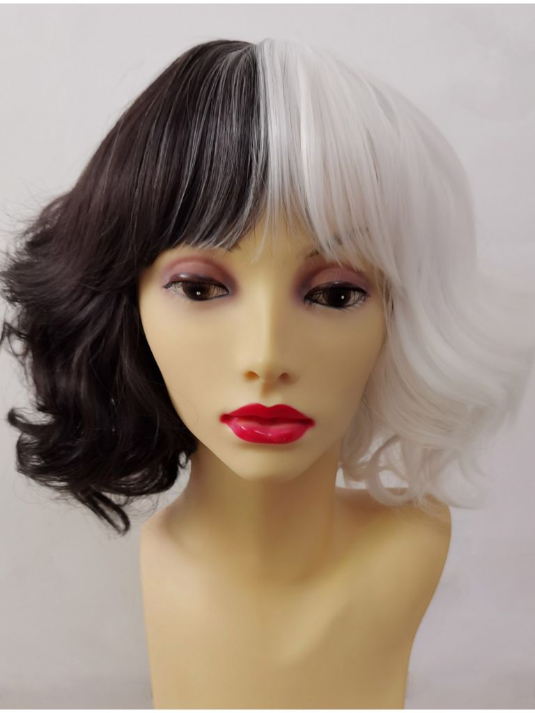 Cruella Wig Movie Short Curly